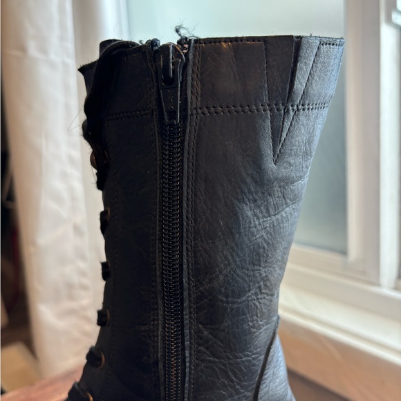 Women’s BUENO Leather Combat Boots - Picture 7 of 10